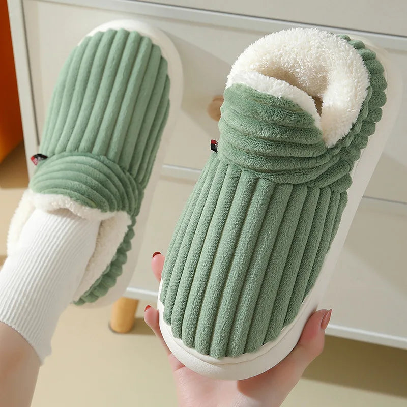 Unisex Ankles Cozy Furry Shoes