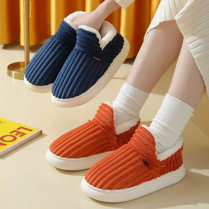 Unisex Ankles Cozy Furry Shoes