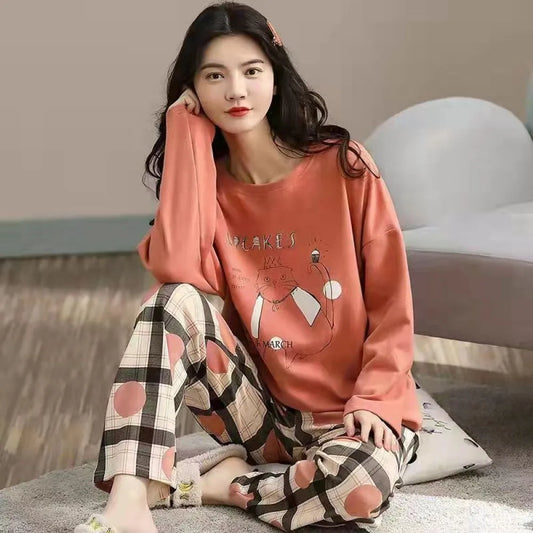 Women's Summer Autumn Sleepwear Pajamas