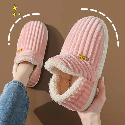 Unisex Ankles Cozy Furry Shoes